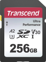 Карта памяти SDXC 300S 256GB UHS-I U3 V30 Class 10 №TS256GSDC300S Ultra perfomance Transcend 1шт