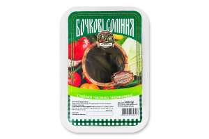 Стрелки чеснока маринованные Бочковые соленья ПП Діана-М лоток 450г