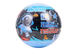 Бомба для ванн с сюрпризом Blue ocean Space Cosmetic 100г