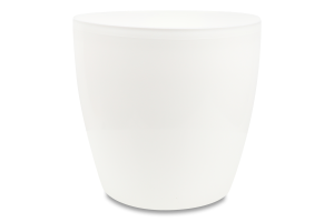 Горщик д/квітів Матільда білий 7,6л 24*22см Алеана
