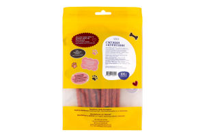 Ласощі д/собак Смужки м"ясні з курятини 100г AMA Трітс