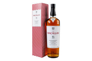Виски 0.7л 43% шотландский односолодовый 15 лет Double cask The Macallan к/у