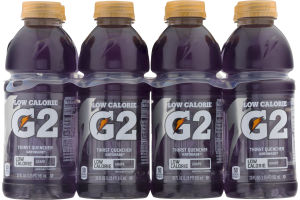G2 Low Calorie Gatorade Thirst Quender Grape - 8 PK