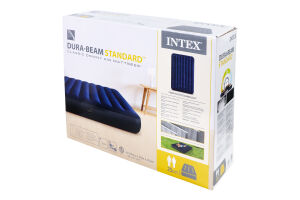 Матрац велюр 137х191х25см №64758 Intex 1шт