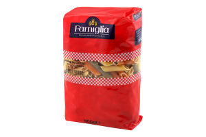Изделия макаронные из твердых сортов пшеницы Penne tricolore Famiglia м/у 500г