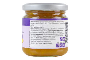 Джем стерилізований Інжир-лимон-імбир Fine Life с/б 210г