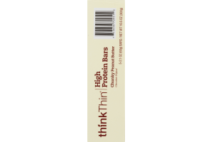 thinkThin High Protein Bars Chunky Peanut Butter - 5 CT