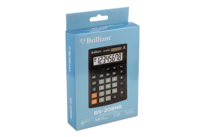 Калькулятор 8розрядів 2джерела живлення Brilliant
