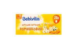 Фіточай для дітей від 1міс ромашковий Bebivita к/у 20х1.5г