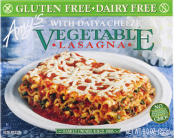Amy's Vegetable Lasagna With Daiya Cheeze