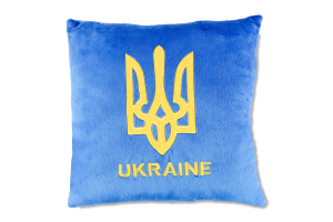 Подушка Tigres Тризуб 33x33