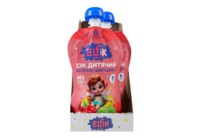 Сік для дітей від 5міс Яблуко-шипшина Elfik Magic д/п 175мл