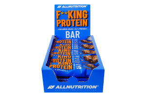 Батончик протеиновый с карамелью и шоколадом Fitking delicious Allnutrition м/у 55г