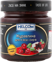 Соус клюквенный для мяса и сыра Helcom с/б 210г