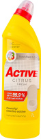 Средство для чистки унитаза с ароматом цитруса Citrus fresh Active 1л