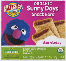 Earth's Best Organic Sunny Days Snack Bars Strawberry - 8 CT