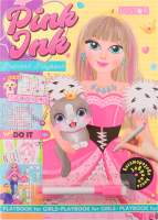 Книжка завдань д/дівчаток Pink Ink 6аркушів Апельсин