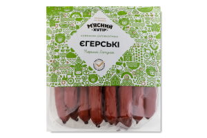 Колбаски с мясом птицы Егерские М'ясний хутір п/к 1с кг