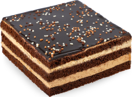 Пиріг Шоколадний з карамеллю ваг
