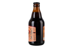 Пиво 0.33л 5.8% темне нефільтроване неосвітлене непастеризоване Sweet stout Saga пл