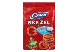 Кільця Брезель солоні 100г Кроко