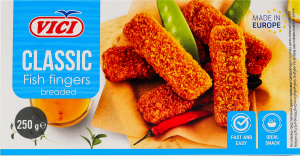 Палочки рыбные замороженные в панировке обжаренные Classic Vici к/у 250г