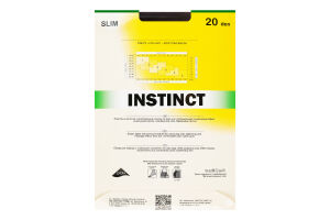 Колготки женские Instinct Slim 20den 3 bogi