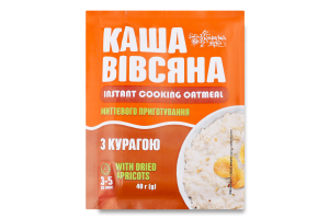 Каша вівсяна Українська зірка 40 г з курагою