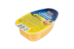 Паштет з тунцем та лимоном стерилізований Hame лоток 100г