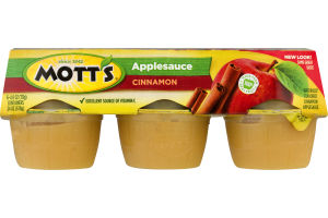 Mott's Applesauce Cinnamon - 6 CT