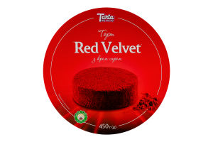 Торт бисквитный Red Velvet Tarta к/у 450г