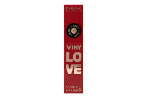 Помада д/губ рідка Vinylove з вініловим фінішем ультрастійка №08 4мл Eveline