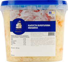 Капуста белокочанная квашеная Ревега п/у 1кг