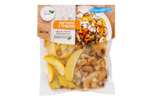 Смесь для жарки быстрозамороженная Картофель с грибами Spela в/у 400г