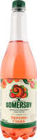 Сидр 950мл 4.7% звичайний шипучий солодкий Персик-гуава Somersby п/пл