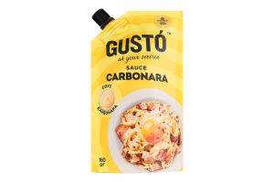 Соус Карбонара Gusto д/п 180г