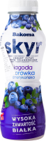 Йогурт Bakoma Cкир з чорницею питний