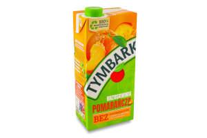 Напій соковий з цукром і підсолоджувачем апельсиново-персиковий Tymbark т/п 1л