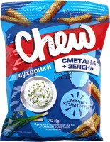 Сухарики Chew! Пшен-житні Cметана/Зелень 110г