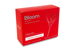 Добавка дієтична з підсолоджувачами Апельсин-лайм Collagen elixir Bloom Progress Nutrition к/у 30x9.4г