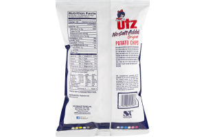 Utz Original Potato Chips Gluten Free No Salt Added