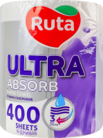 Рушник паперовий 3-х шаровий Ultra absorb Ruta 1шт