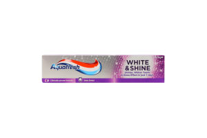 Паста зубная с фтором Сияющая белизна Aquafresh 100мл