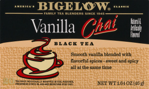 Bigelow Vanilla Chai Black Tea - 20 CT