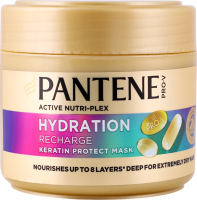 Маска для волос защитная кератиновая Восстановление увлажнения Active nutri-plex Pantene Pro-V 300мл
