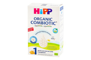 Смесь молочная сухая для детей с рождения 1 Organic combiotic Hipp к/у 150г