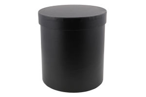 Коробка подарункова чорна кругла 17*19см НК-86 Екстрафікс