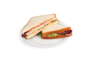 Бутерброд з копченою куркою 185г