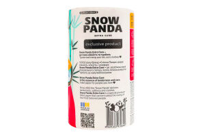 Папір туалетний 4-х шаровий Aroma Extra care Snow Panda 4шт