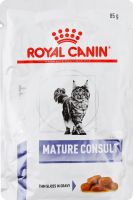 Корм д/котів похилого віку Мейче Консалт шматочки в соусі 85г пауч РоялКанін